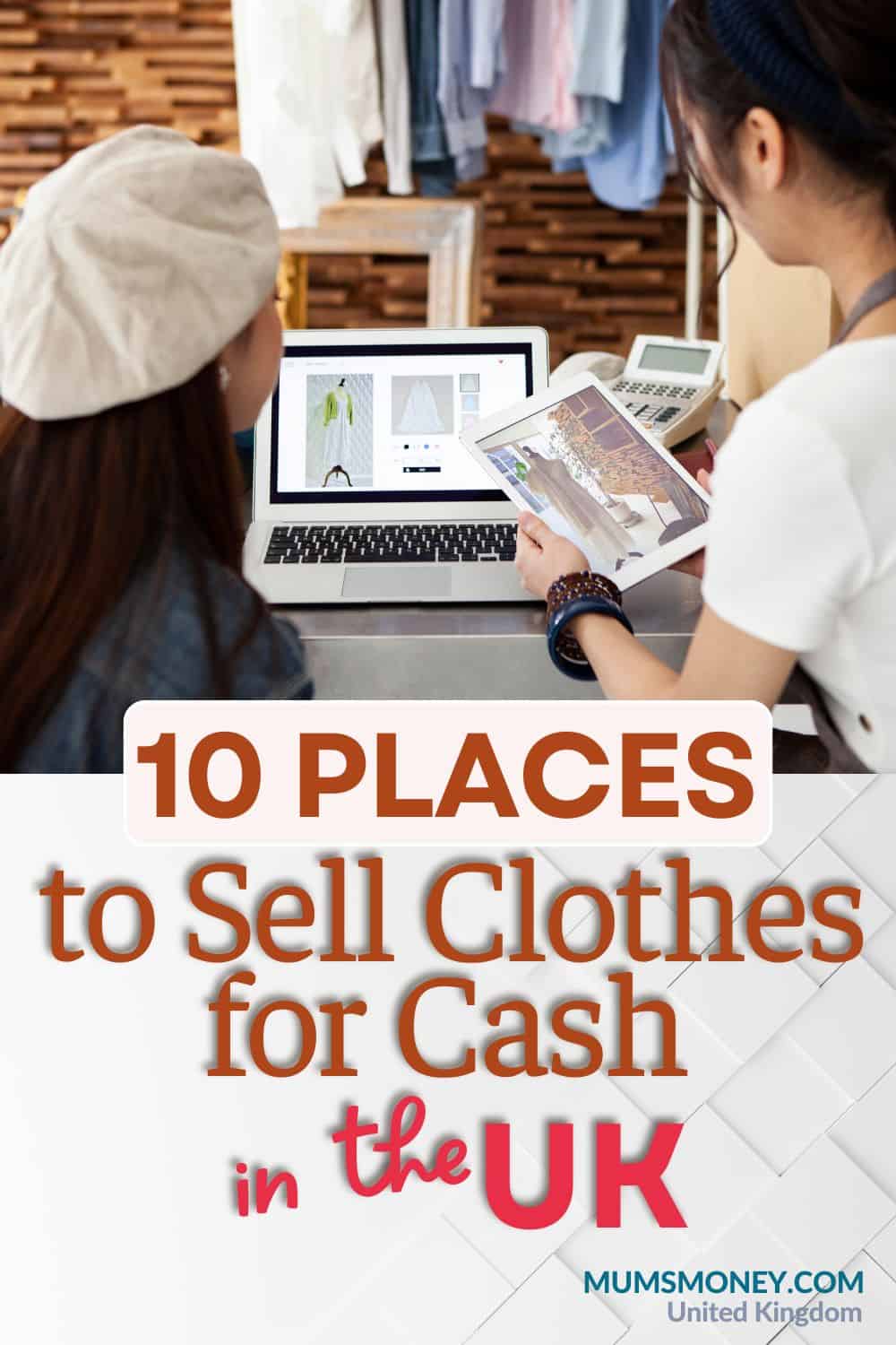 Selling clothes online