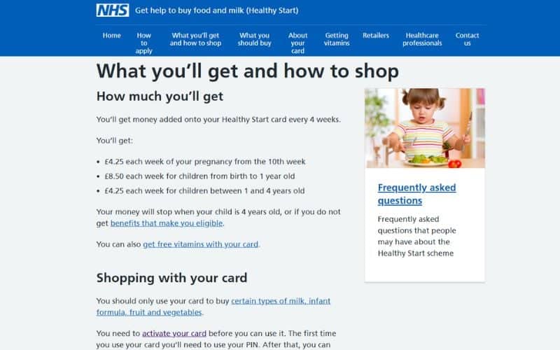 Free Baby Samples and Offers in the UK (2023 Update)_Healthy Start 