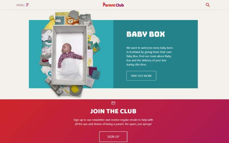 Parent Club Baby Box (Scotland only) 